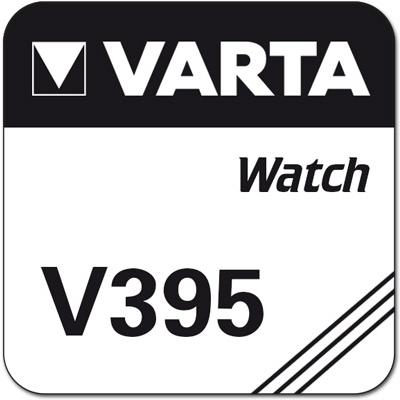 Varta Uhrenbatterie Silberoxid V395 - SR57 - SR927SW