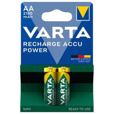 2 x Recharge Accu Power Mignon Akku 2100mAh