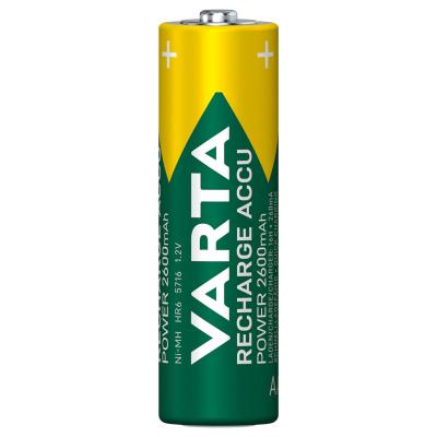Varta Recharge Accu Power - 5716 Akku Ni-MH Mignon (AA) 1,2V 2600mAh 2-er-Blister