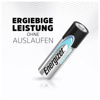 Energizer Max Plus LR6 Mignon AA Batterie 4er Blister