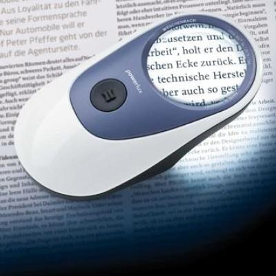 Eschenbach powerlux Ø 58 mm, 20 dpt / 5x, warmweiß 3000K