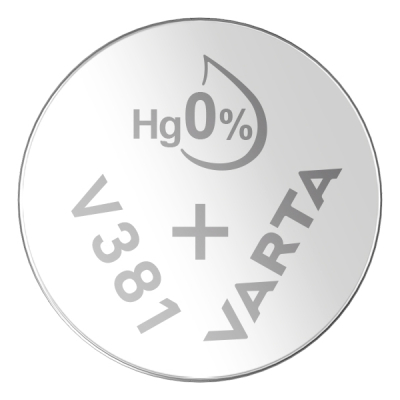 Varta Uhrenbatterie Silberoxid V381 - SR55