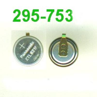 Panasonic Akku CTL 621 F / 295-753 (=295-7701 + 295-7620) mit Fähnchen für Solar Uhren