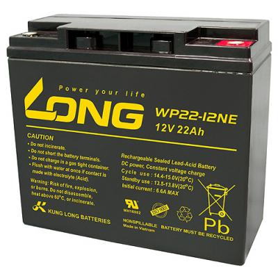 Kung Long Blei-Gel-Akku WP22-12NE, 12 V, 22 Ah, zyklenfest