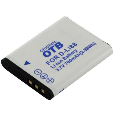 OTB Akku kompatibel zu Pentax D-Li88 / Sanyo DB-L80 Li-Ion