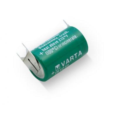 Varta Lithium 3V Batterie CR1/2AA-SLF Print 2/1 ++/-