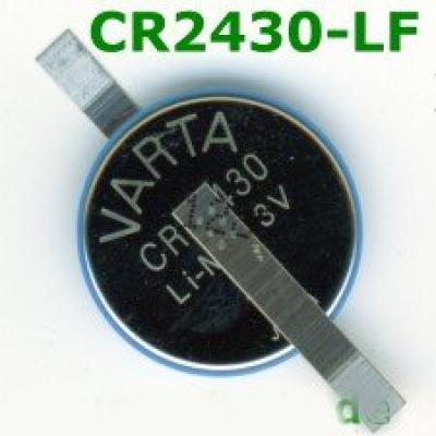 Varta Batterie Professional Electronics CR2430 mit Lötfahnen
