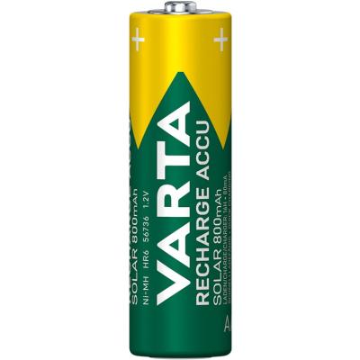 Varta - Longlife Accu (56736) Solar Akku Ni-MH Mignon (AA) 1,2V 800mAh