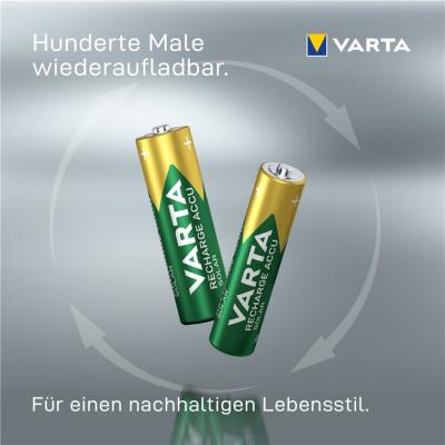 Varta - Longlife Accu (56736) Solar Akku Ni-MH Mignon (AA) 1,2V 800mAh