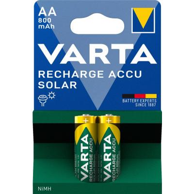 Varta - Longlife Accu (56736) Solar Akku Ni-MH Mignon (AA) 1,2V 800mAh