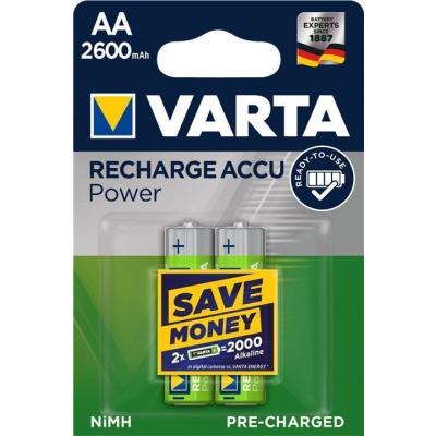 Varta Ready2Use - 5716 Akku Ni-MH Mignon (AA) 1,2V 2600mAh 2-er-Blister