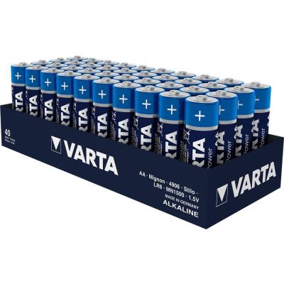 40x VARTA Longlife Power - Alkali Mignon V4906