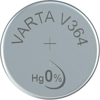 Varta Uhrenbatterie Silberoxid V364 - SR60 - SR621SW