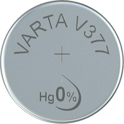 Varta Uhrenbatterie Silberoxid V377 - SR66 - SR626SW
