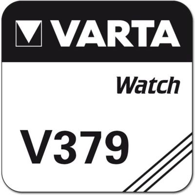 Varta Uhrenbatterie Silberoxid V379 - SR63 - SR521SW
