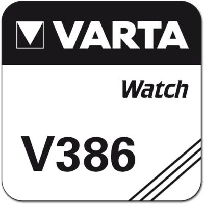 Varta Uhrenbatterie Silberoxid V386 SR43