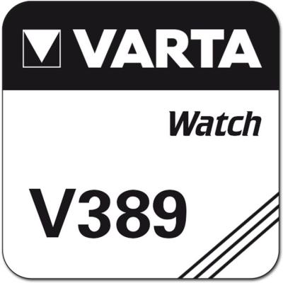 Varta Uhrenbatterie Silberoxid V389 - SR54 - SR1130W