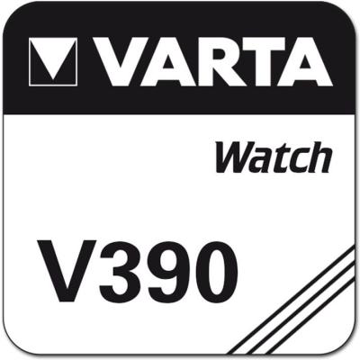 Varta Uhrenbatterie Silberoxid V390 - SR54 - SR1130SW