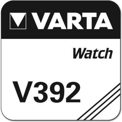 Varta Uhrenbatterie Silberoxid V392 - SR41 - SR736W