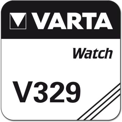 Varta Uhrenbatterie Silberoxid V329 - SR731SW