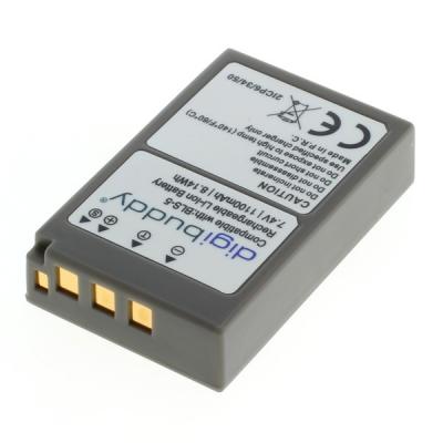 digibuddy Akku kompatibel zu Olympus BLS-5 / BLS-50 Li-Ion