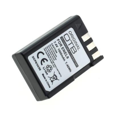 OTB Akku kompatibel zu Nikon EN-EL9 / EN-EL9a Li-Ion