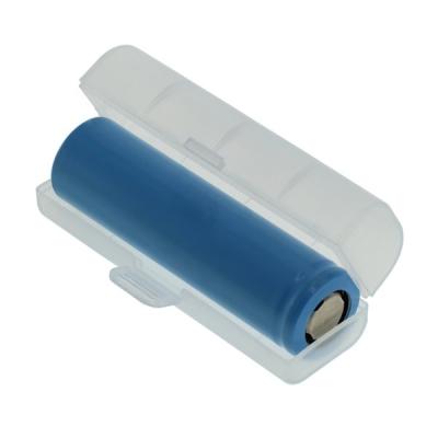 Transportbox für 18650 Akku/Batterie (für Zellen ohne PCB)