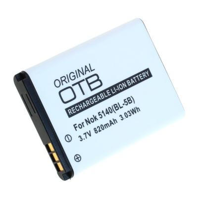 digibuddy Akku kompatibel zu Nokia 5140/6020/7260/5320 (BL-5B) Li-Ion