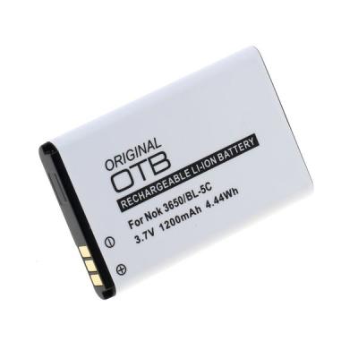 OTB Akku kompatibel zu Nokia BL-5C / BL-5CA Li-Ion 1200mAh