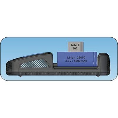 AccuPower Ladegerät und Akku Analyzer IQ-338XL für Li-Ion / NiCd / NiMH