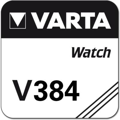 Varta Uhrenbatterie Silberoxid V384 - SR41 - SR41SW - SR736SW