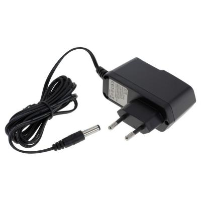 OTB Netzteil 100-240V - Output 12V/600mA - 5,5x2,1mm Stecker - schwarz