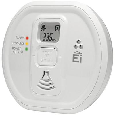 Ei Electronics Kohlenmonoxidwarnmelder Ei208D mit Display und 10 Jahres-Batterie
