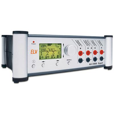 ELV Akku-Lade-Center ALC 8500-2 Expert inkl. PC-Software "ChargeProfessional", Vierleiter-Ri-Messkabel, Temperaturfühler und USB-Kabel (1,6 m)