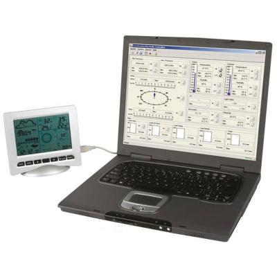 ELV Funk-Wetterstation WS3080, inkl. Kombi-Außensensor (868 MHz) und PC-Auswertesoftware