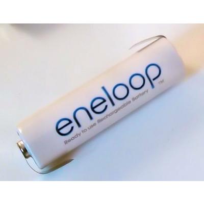 Panasonic eneloop Akku AA NiMH 1,2V / 2000mAh mit Lötfahnen Z-Form