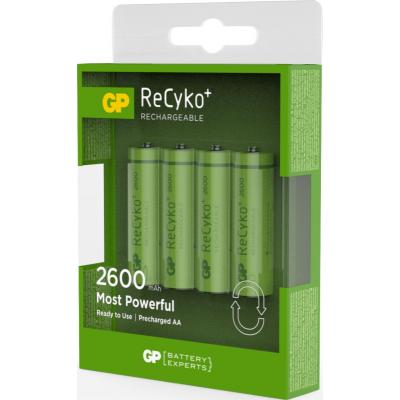 GP Recyko+ NIMH AA HR06 2600 mah Akku Series 2700 - 4er Blister