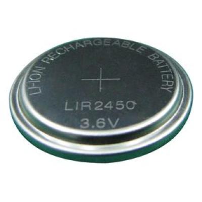 Knopfzellen-Akku LiIon LIR2450 3,6V/120mAh