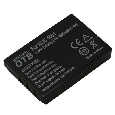OTB Akku kompatibel zu Kodak Klic-5001 / Sanyo DB-L50 Li-Ion