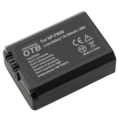 OTB Akku kompatibel zu Sony NP-FW50 Li-Ion