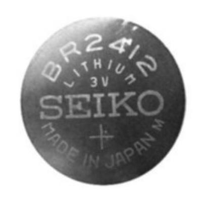 Seiko BR2412 3V Lithium 10 Jahr Uhrenbatterie (301A 95N1 / 30313791)
