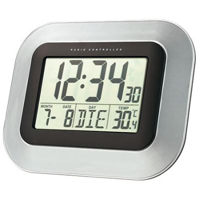 technoline Jumbo-Funk-Wanduhr LCD WS-8005