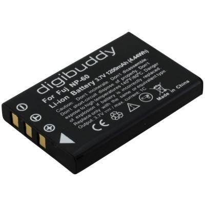 digibuddy Akku kompatibel zu Fuji NP-60 Li-Ion