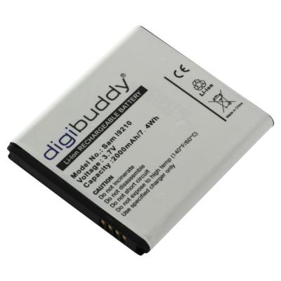 digibuddy Akku kompatibel zu Samsung Galaxy S II LTE I9210 Li-Ion