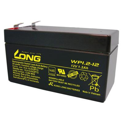 Kung Long VdS-Blei-AGM-Akku WP1.2-12, 12V, 1,2 Ah