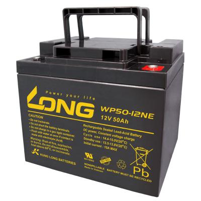 Kung Long wartungsfr. AGM Blei-Akku WP50-12NE, 12 V, 50 Ah, zyklenfest