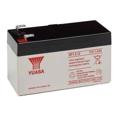 Yuasa Blei-Akku NP1.2-12 (Faston 187 - 4,8mm) 12V/1,2Ah