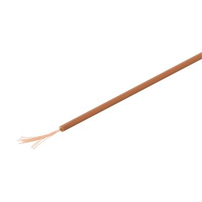 Kupferlitze isoliert, 10m, 1x0,14mm², braun
