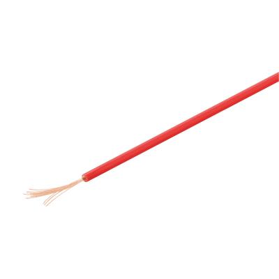 Kupferlitze isoliert, 10m, 1x0,14mm², rot