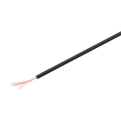 Kupferlitze isoliert, 10m, 1x0,14mm², schwarz